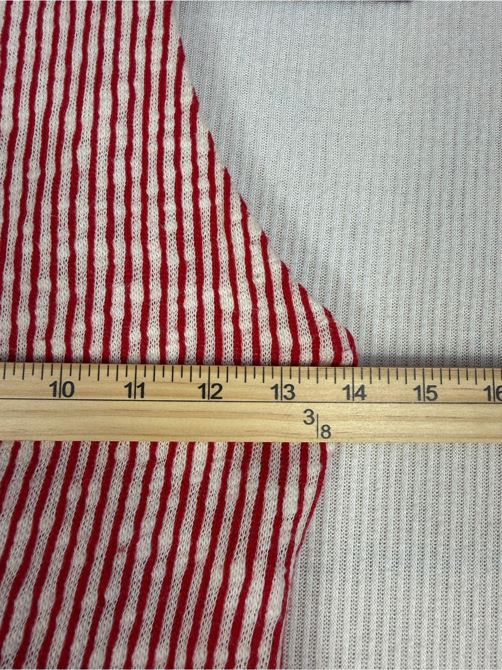 Zara Red White Striped Lace-Up Back Midi Dress Size Small Coastal Cottagecore - Picture 11 of 12